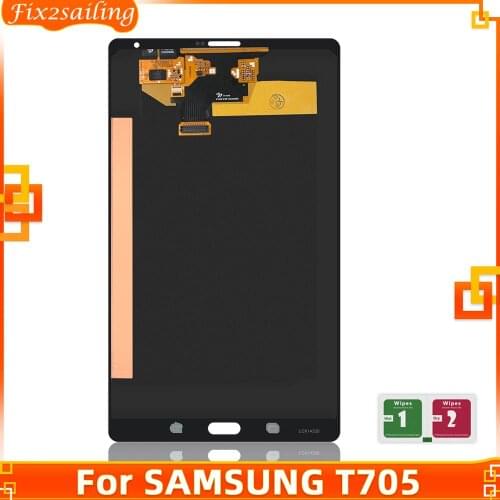 For Samsung GALAXY Tab S T705 LTE 3G 8.4" LCD Display Touch Screen Digitizer Sensors Assembly Panel Replacement For Samsung T705