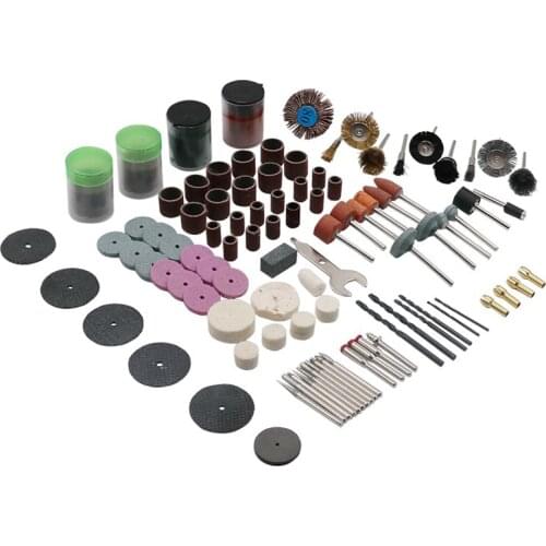 150Pcs Mini Drill Multi Rotary Power Tool Accessory For Dremel Cutting Grinding Sanding Carving and Polishing