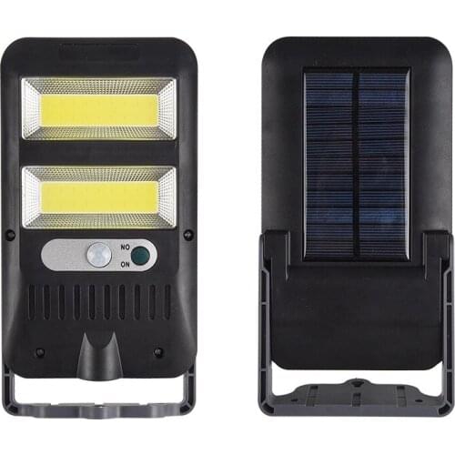 36 COB LED Solar Street Light PIR Motion Sensor Solar Wall Light Waterproof for Outdoor Garden Fence Garage Pathway