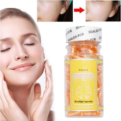 90 Capsules Beauty Salon Vitamin E Fruit Acid Anti Regenerating Serum Capsules Moisturizing and Moisturizing Seru
