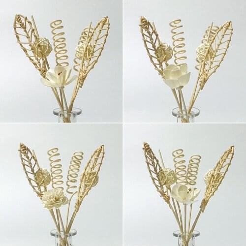 Aromatherapy Car Aroma Reed Diffuser Sticks Set Fragrance Diffuser with Rattan Sticks Fragrance Oil Diffuser Home Bedroom Decor