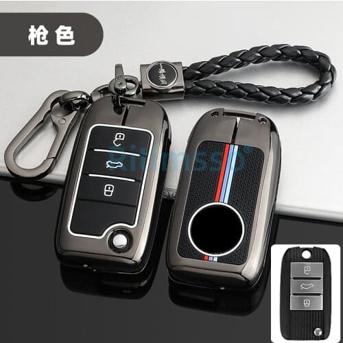 Colorful Zinc Alloy Car Key Cover Case Shell Holder for Roewe RX5 MG3 MG5 MG6 MG7 MG ZS GT GS 350 360 750 W5 Accessories