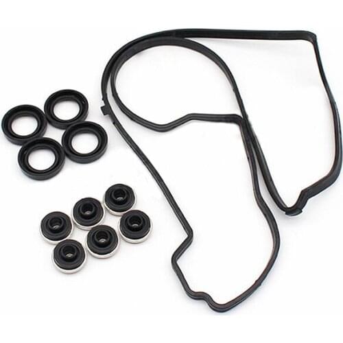 For Acura Honda RSX TSX K20 K24 1set Car Valve Cover Gasket Seal 12030PNC000 Repair Parts Accessories