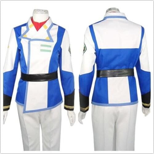 Can be tailored Anime GUNDAM Cosplay Man Woman Halloween Cos Kira Yamato Cosplay Costume S-3XL