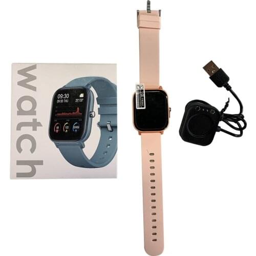 P8 IP67 Waterproof 1.4 Inch Full Touch Screen Heart Rate Blood Smart Sports Watch
