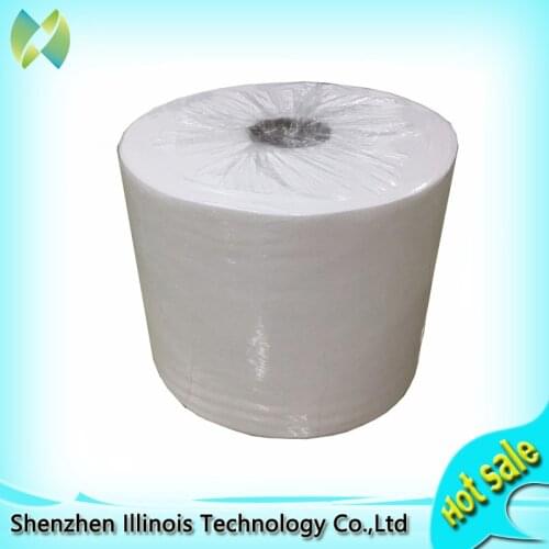 Roll 24cm*200m Non-Woven Cloth Fabric Wipes for Inkjet Printer FOAM TIP CLEANING SWABS to Solvents Head