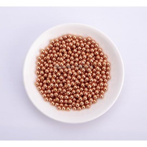 0.21 inch 5.33mm copper plated BB balls hunting balls slingshot balls bearing balls 1610PCS/KG