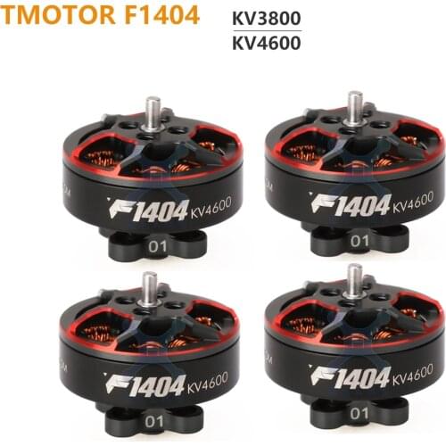 TMOTOR T-motor F1404 KV3800 KV4600 3-4S Brushless Outrunner Motor For FPV Freestyle Version Quadrotor RC racing drone