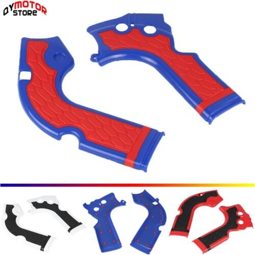 White Motorcycles Frame Guard Motorcross for Honda CRF 250 450 R 2013-2016 CRF X Bikes Frame Protection