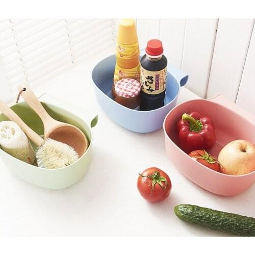 1PC New Kitchen Hanging Garbage Bucket Closet Door Hanging Trash Bin Trash Basket Plastic Storage Bucket KW 002