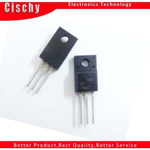 10pcs/lot FQPF11N60C FQPF11N60 F11N60C F11N60 11N60C 11N60 TO-220 original