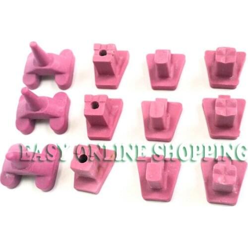 12pcs NEW Ceramic Firing Pegs Dental Lab for Porcelain Oven Tray