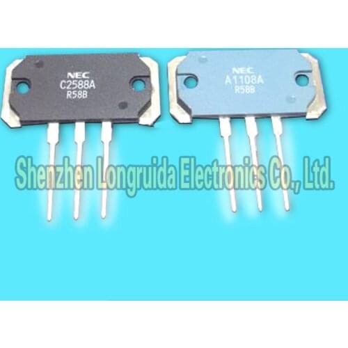 2PCS(1pair) 1PCS A1108A 1PCS C2588A MT-200 2SA1108A 2SC2588A