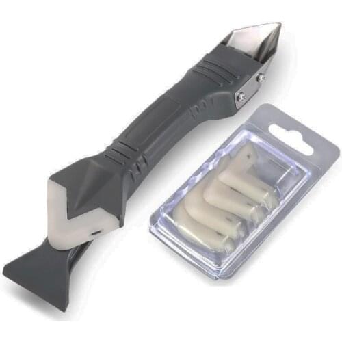 3 In1 Glass Glue Angle Scraper Caulking Tool Shovel binder Multifunctional Rubber Shovel Silicone Remover Angle Seam Shovel