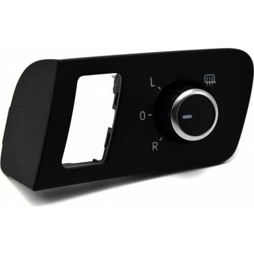 For VW Touran Caddy Chrome Wing Mirror Switch Exterior RearView Adjust Knob Folding Heating Function 1TD 959 565 A 1TD 959 565A