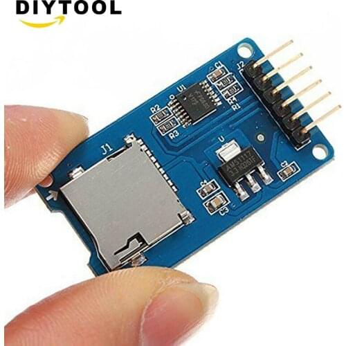 Micro SD Storage Board Mciro SD TF Card Memory Shield Module SPI For Arduino M48