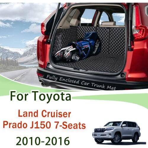 For Toyota Land Cruiser Prado J150 2010-2016 Car Boot Liner The Boot Mat Custom Cargo Liner Car Styling Auto Accessories 2012