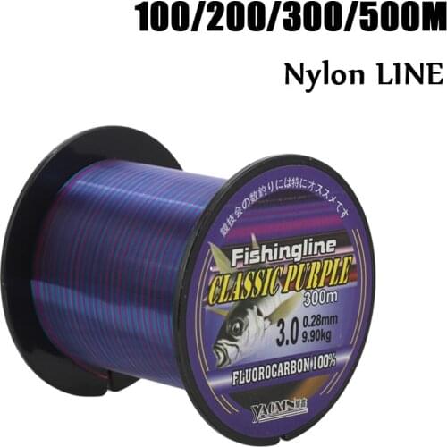 500M Nylon Fishing Line Japanese Durable Monofilament Rock Sea Fishing Line Thread Bulk Spool All Size 0.4 To 8.0