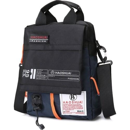 Fashion Men Crossbody messenger bag nylon waterproof large capacity shoulder bag casual all-match lightweight Main Bolsos Borse