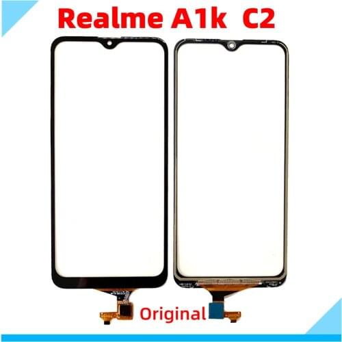 Original Touch Screen Outer Glass Lens For OPPO A1k Moible Phone C2 LCD Screen Touch Panel Replacement With Touch Sensor