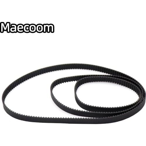 3D Printers Parts GT2 Closed Loop Timing Belt Rubber 2GT 6mm 150 158 200 280 300 400 600 610 mm Synchronous Belts Part