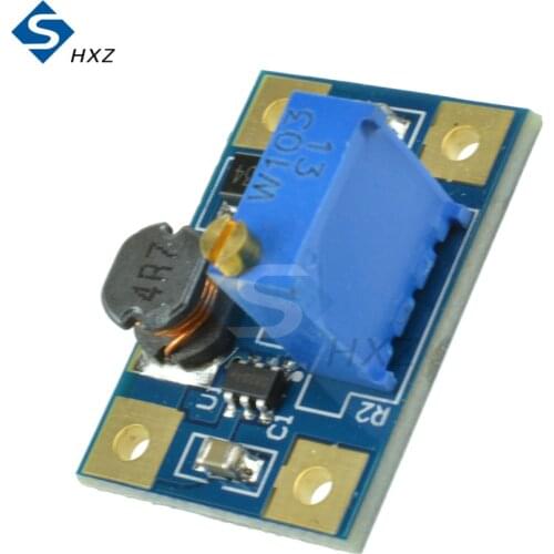 SX1308 Booster Module DC-DC 2-24V to 2-28V Step Up Adjustable Power Module Step Up Boost Converter Large current 2A