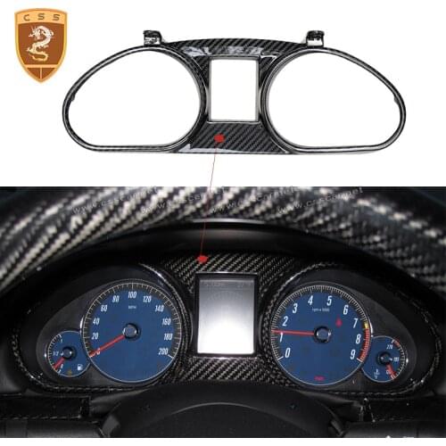 Rear Carbon Fiber Auto Interior Trims Center Control Console Cover for Maserati GT GTS GC OEM Style Car Interior Decoration