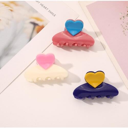 New fashion love catch clip net celebrity personality temperament girl back head catch headdress hair accessories womenSY178