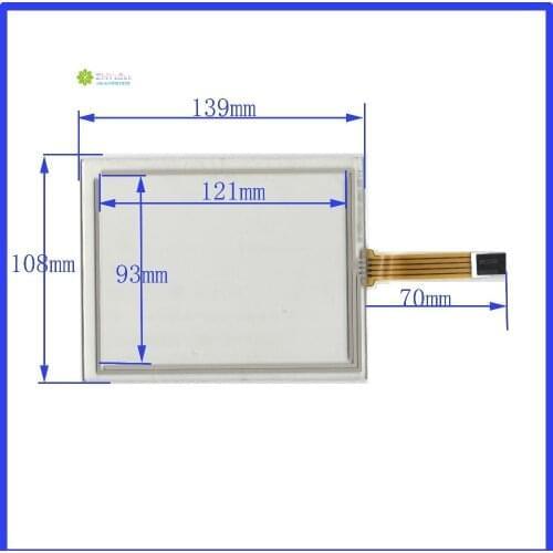 ZhiYuSun HSTTPA5.8K1 New HST-TPA5.8K1 5.8 inch TOUCH Screen panels 139mm*108mm for GPS or commercial use post