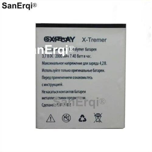 10pcs Battery For Explay X-Tremer 2000mAh Mobile Phone Bateria Batterie Baterij Rechargeable Accumulator Battery