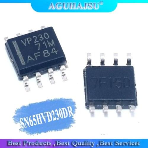 10PCS SN65HVD230DR SOP-8 SN65HVD230 SOP8 VP230 SOP new original