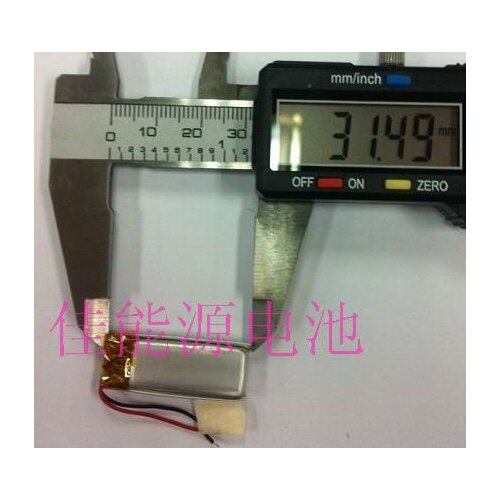 3.7V 041430 140MAH MP3 MP4 polymer lithium battery MP5 Bluetooth stereo small flashlight Rechargeable Li-ion Cell