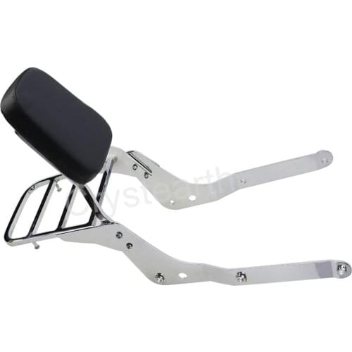 Motorcycle Passenger Rear Backrest Sissy Bar Luggage Rack For Honda Shadow VT750C Aero 2004-2012 2005 2006 2007 2008 2009 2010