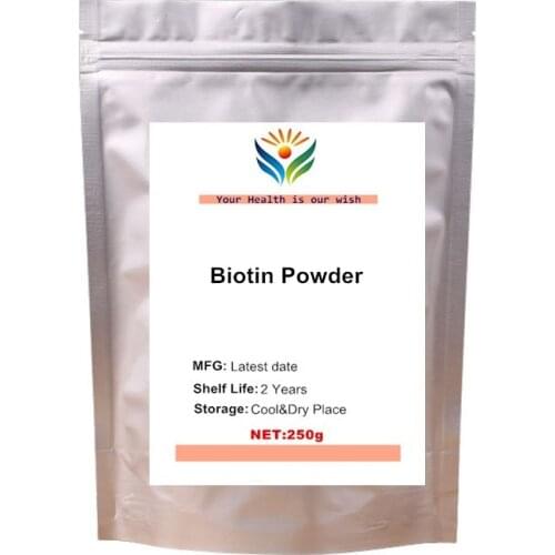 Pure Biotin Powder Maximum Strength hair growth supplement Glowing Strong Nails Vitamin H