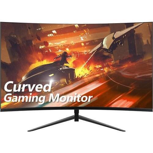 4K LCD Monitor Curved Hd Computer Screen 24inch Gaming Monitor For Computer