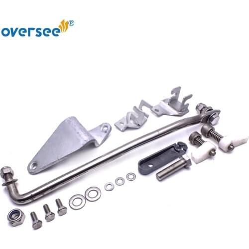 689-48501 Remote Control Attachment Kit Replaces For Yamaha Parsun 25HP 30HP 2 Stroke Outboard Motor 61N 69P 69S