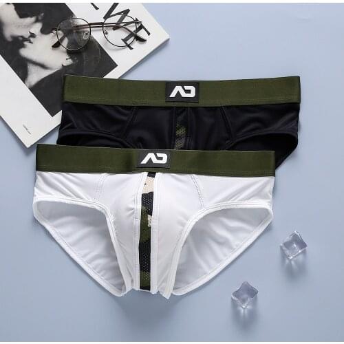 Mens Underwear Modal Boxer Briefs Fashion Personality Men Pants Breathable Soft Comfortable Youth Boxer Briefs Underpants
