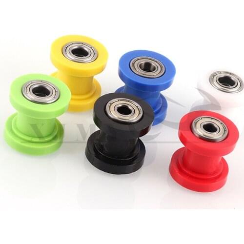 8/10mm Wheel Tensioner Guide Drive Chain Roller Pulley For ATV CRF CR XR Enduro Motorcycle Motocross Dirt Bike