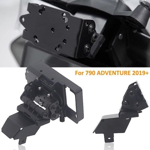 NEW 2019 2020 2021 For 790 390 ADVENTURE Motorcycle SMART PHONE Navigation GPS Plate Bracket Adapt Holder Kit