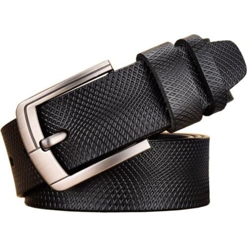 New style mens belt leather belt men fashion classic vintage luxury pin buckle belts for men belt Cummerbunds ceinture homme