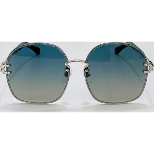 Rimless Square Sunglasses Women Brand Designer Luxury Rimless Sun Glasses UV400 Eyewear