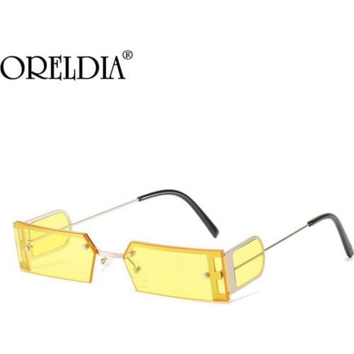 Vintage Rectangular Sunglasses Women Punk Sun Glasses Colorful Lens Shades Eyewear Lady Luxury Brand Designer Eyeglasses UV400