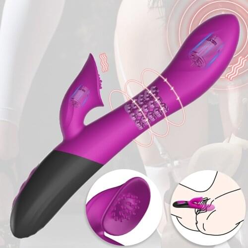 Vibrating Woman Dildo Vibrator Vaginal Toys With Beads Erotic Products Sexoshop Products Sex tools Masturbardor Male For Couples