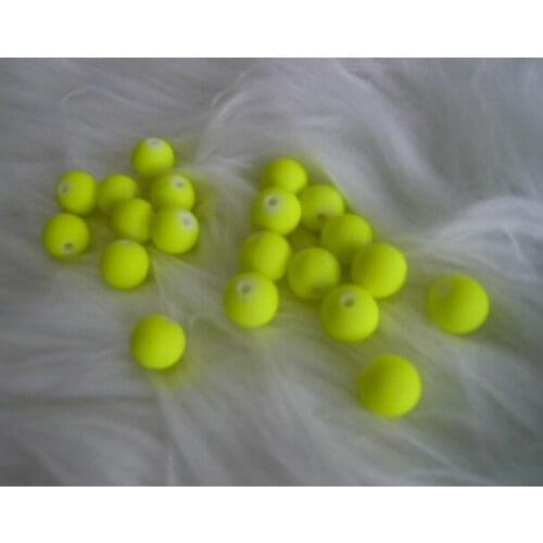 #06 Drop Shipping(80g/lot) Chunky Round 10MM Acrylic Neon Beads,New Fashion Acrylic Solid Beads 145pcs/bag