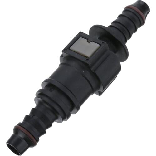 1set Fuel Line Quick Release Connect Connector Car Auto Motorcycle Hose Coupler Straight Fuel Line Quick Connector