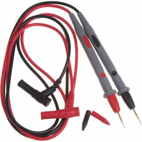 1 Pair VICTOR Pointy Universal Probe Test Leads For Digital Multimeter Pen Line Meter Testing Wire Probe
