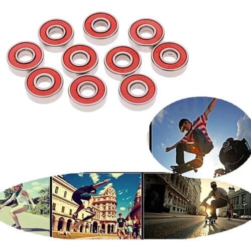 1Pcs Roller Skate Skateboard Ball Wheel Bearing ABEC-7/9 608 RS 2RSe #281413