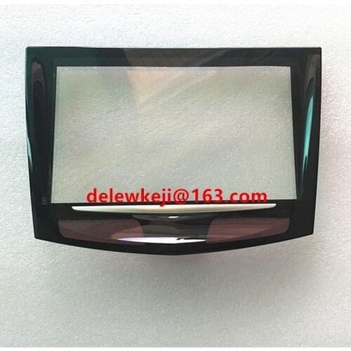 10 Pins glass touch Screen panel Digitizer Lens for Cadillac ats CTS SRX XTS cue car DVD play GPS navigation