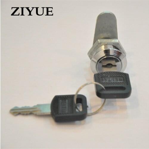 2pcsFree Shipping Durable Surface Chrome Blade Lock File Cabinet Tongue Mailbox Lock