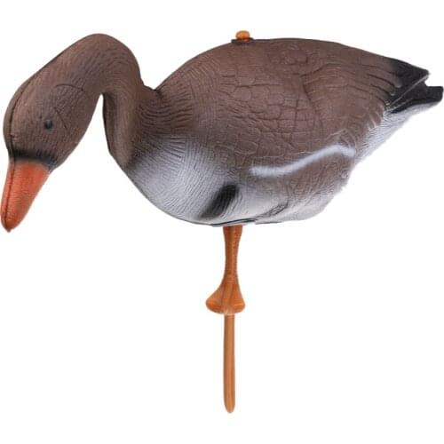 4 Pieces Swan Decoy Pond Bird Deterrent Decoration Hunting Floating Decoys Ornamental